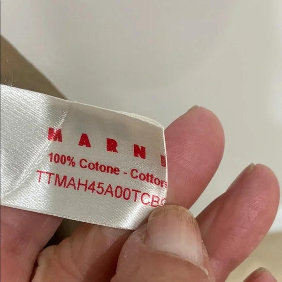 Marni Brown Ruffled Blouse - Picture 2 of 11